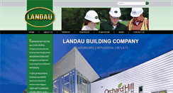 Desktop Screenshot of landau-bldg.com